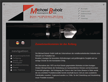 Tablet Screenshot of michaelbubolz.de